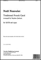 Noel Nouvelet SATB choral sheet music cover